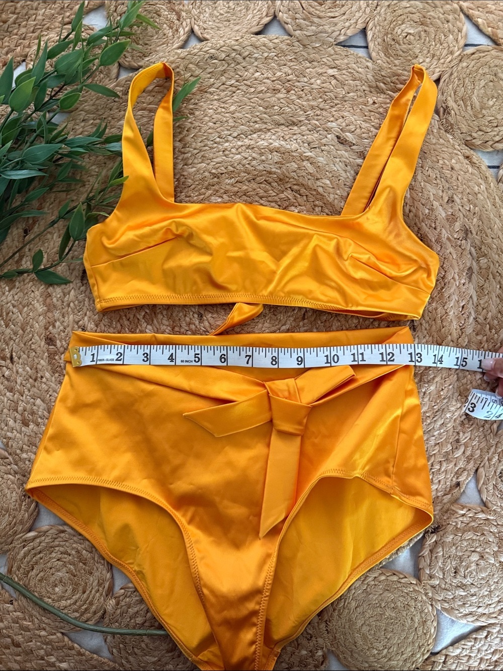 &other Stories High Rise Bikini Set. 6 bottom 4 top - Picture 4 of 7
